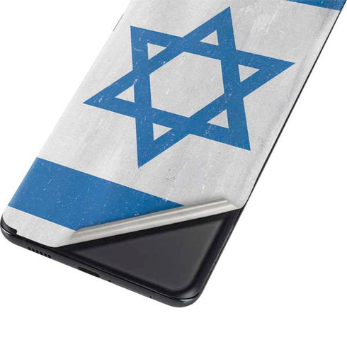 Israel Flag Distressed Galaxy S21 5G Skin